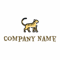 Tiger logo on a White background - Animaux & Animaux de compagnie