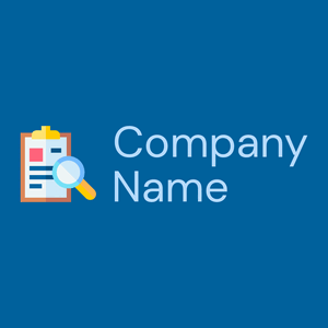 Investigation logo on a Cerulean background - Entreprise & Consultant