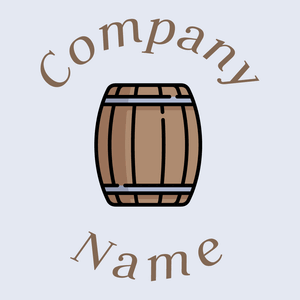 Barrel on a Hawkes Blue background - Alimentos & Bebidas