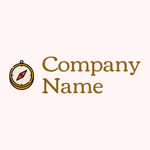 Beige Swizzle Compass on a Snow background - Tecnología