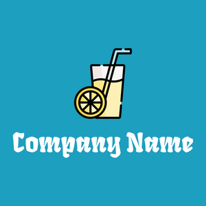 Lemonade logo on a Pelorous background - Comida & Bebida