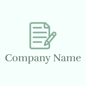 Notes logo on a Mint Cream background - Abstrait