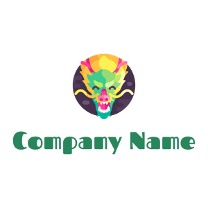 Dragon logo on a White background - Animales & Animales de compañía