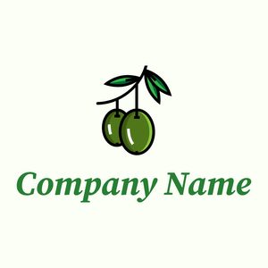 Olives logo on a Ivory background - Domaine de l'agriculture