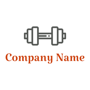 Dumbbell on a White background - Sport