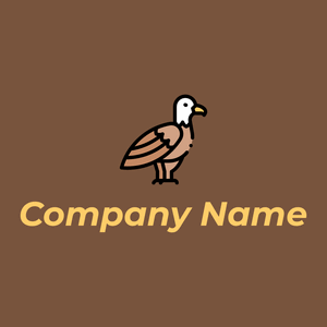 Eagle on a Old Copper background - Animali & Cuccioli