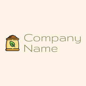 Fertilizer logo on a Seashell background - Medio ambiente & Ecología