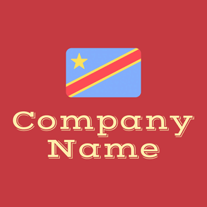 Maya Blue Democratic republic of congo on a Mahogany background - Política