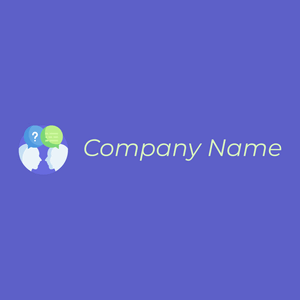 Consultation logo on a Blue background - Empresa & Consultantes