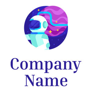 Astronaut logo on a White background - Tecnología