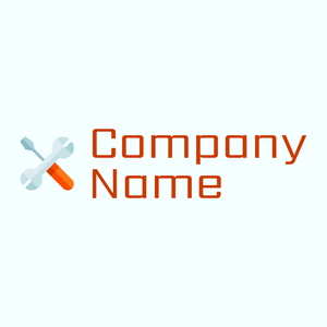 Repair tools logo on a Azure background - Construção & Ferramentas