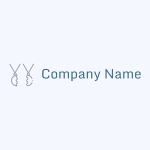 Necklace logo on a Ghost White background - Fashion & Beauty