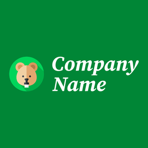 Guinea pig logo on a Watercourse background - Animaux & Animaux de compagnie