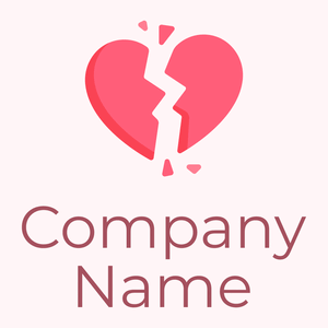 Crumbs Broken heart on a Lavender Blush background - Sommario