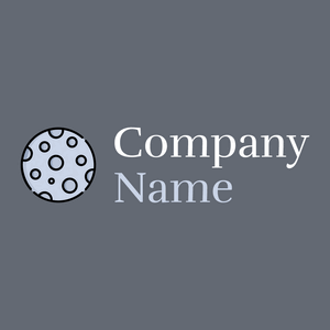 Full moon logo on a Shuttle Grey background - Paisage