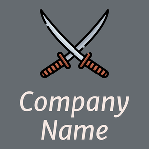 Katana logo on a Mid Grey background - Sports