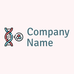 Outlined Dna on a Snow background - Medisch & Farmaceutisch