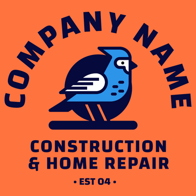 Blue jay thick lines logo - Bouw & Gereedschap