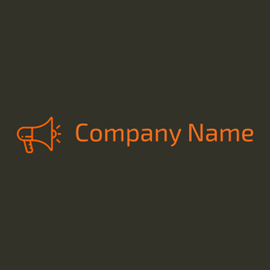 Megaphone logo on a Karaka background - Comunicazioni