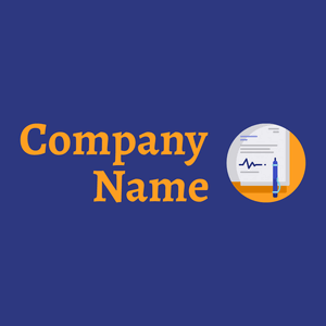 Signature logo on a Resolution Blue background - Negócios & Consultoria