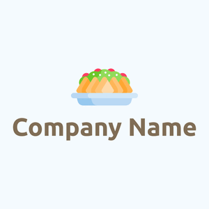 Nachos logo on a Alice Blue background - Food & Drink