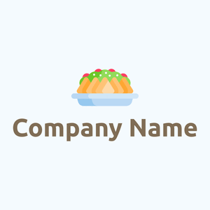 Nachos logo on a Alice Blue background - Alimentos & Bebidas