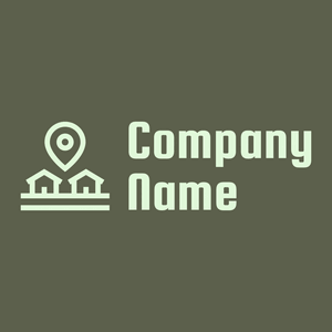 Placeholder logo on a Siam background - Abstrait