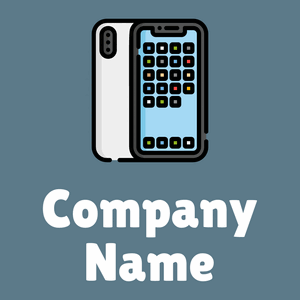 Iphone on a Hoki background - Technologie