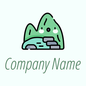 Machu picchu logo on a Azure background - Reizen & Hotel