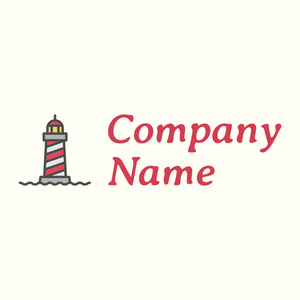 Lighthouse logo on a Ivory background - Arquitetura
