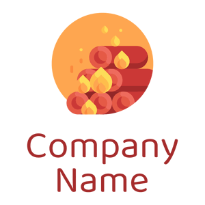 Fireplace logo on a White background - Juegos & Entretenimiento
