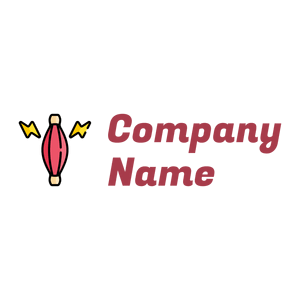 Muscle pain logo on a White background - Medical & Farmacia