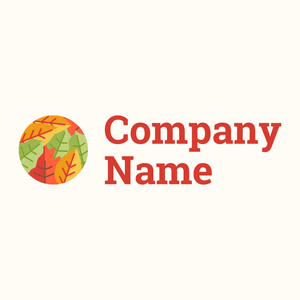 Carrot Orange Leaves on a Floral White background - Paisage