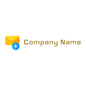 New message logo on a White background - Abstrait