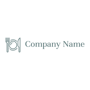Restaurant logo on a White background - Food & Drink