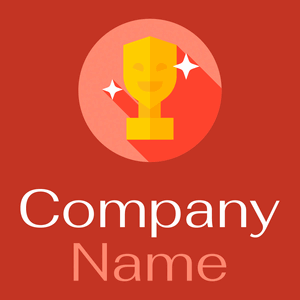 Award on a Fire Brick background - Abstrait