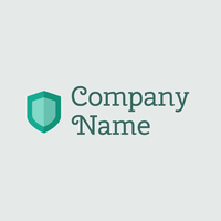 Green shield logo on a gray background - Internet
