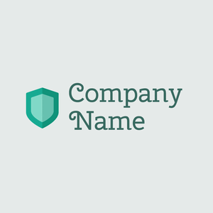 Green shield logo on a gray background - Internet