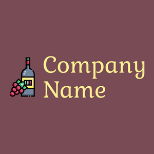 Wine logo on a Cosmic background - Essen & Trinken