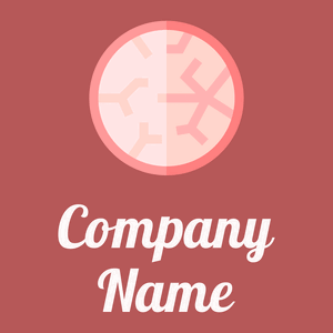 Dry skin logo on a Blush background - Medicina & Farmacia