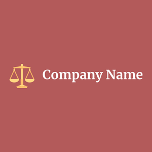 Justice logo on a Blush background - Abstract