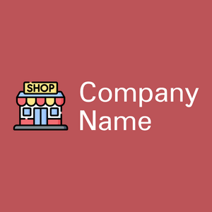 Shop logo on a Fuzzy Wuzzy Brown background - Imóveis & Hipoteca
