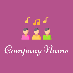Peach Choir on a Royal Heath background - Arte & Entretenimiento