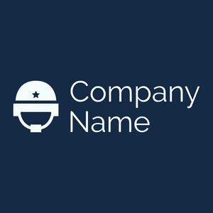 Helmet logo on a Regal Blue background - Autos & Fahrzeuge