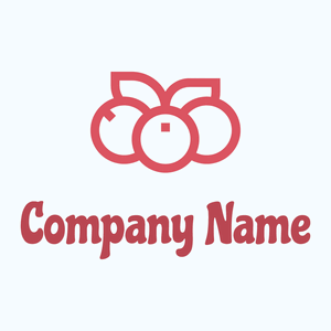 Cranberry logo on a Alice Blue background - Agricultura