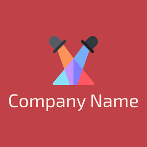 Spotlight logo on a Sunset background - Arte & Entretenimiento