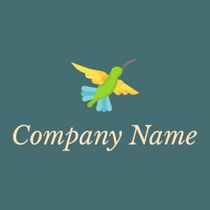 Hummingbird on a Bismark background - Animaux & Animaux de compagnie