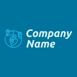 International logo on a Cerulean background - Comunidad & Sin fines de lucro