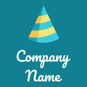 Hat logo on a Deep Sea background - Entretenimento & Artes