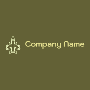 Fighter plane logo on a West Coast background - Automóveis & Veículos